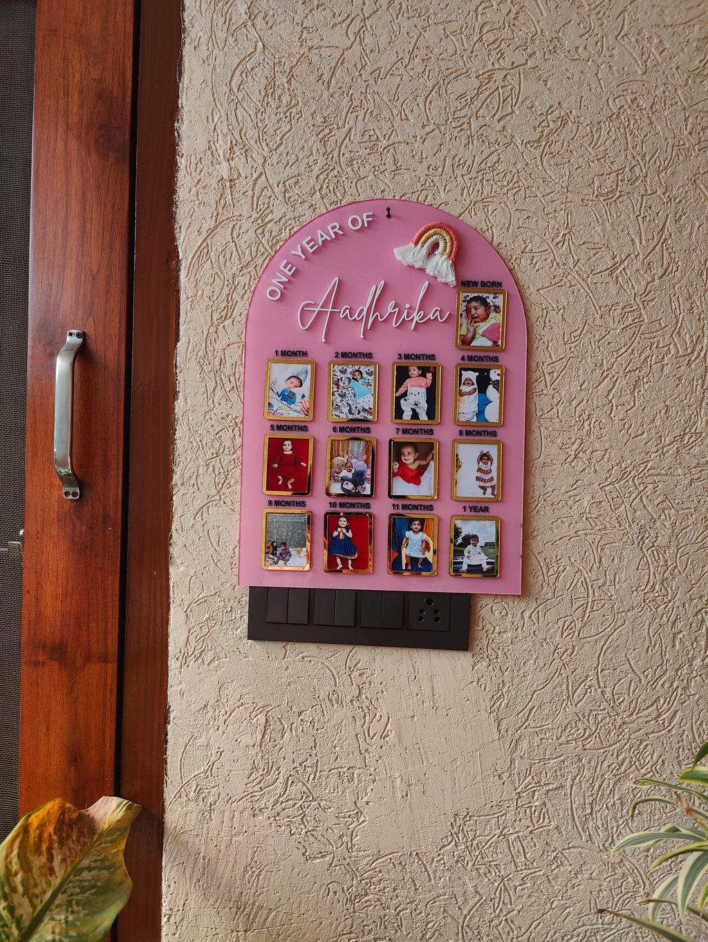 Memory Frame - Baby's 1st Year Journey