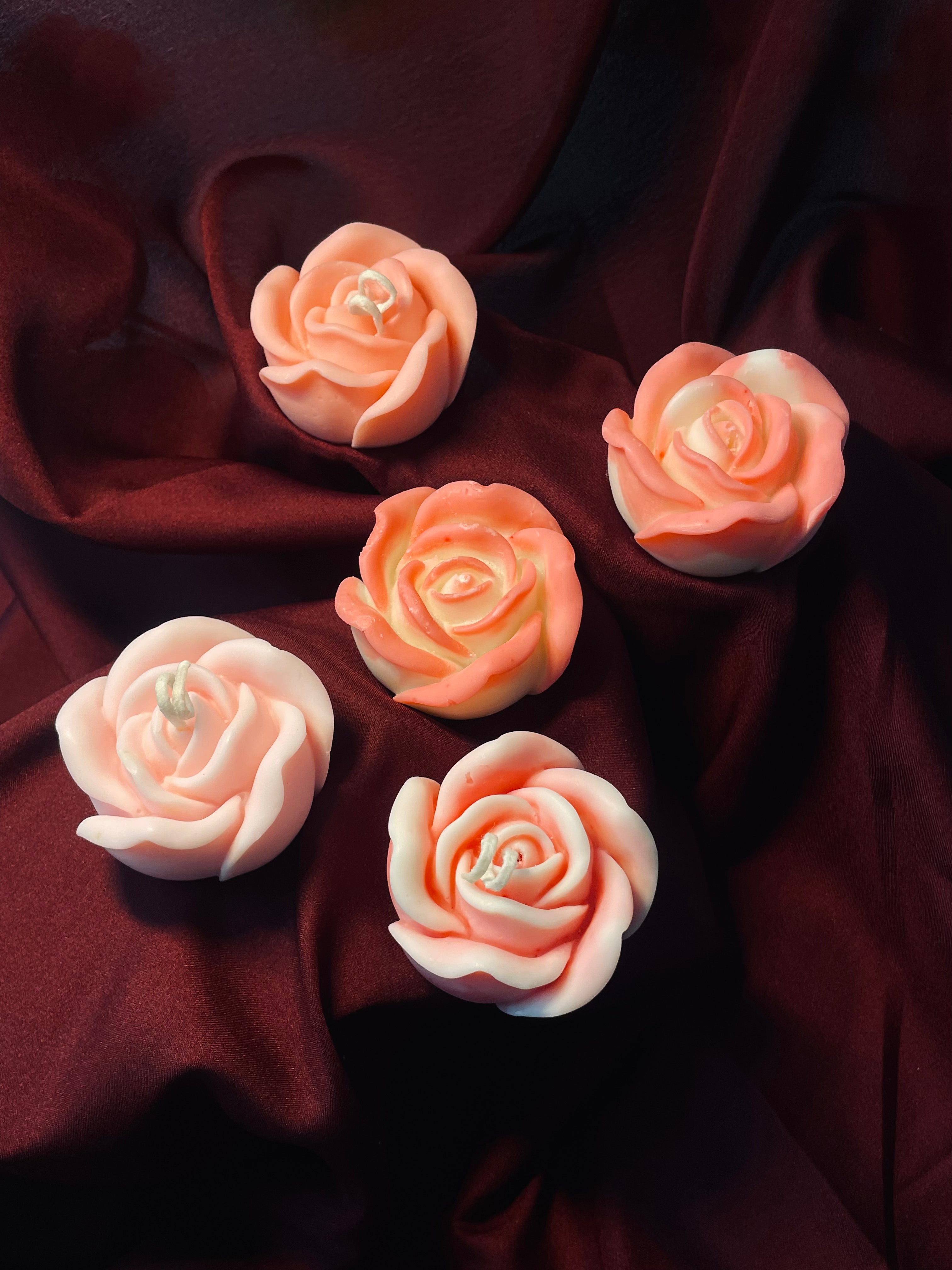 Rose Candle