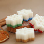Snowflake Candle Set of 4