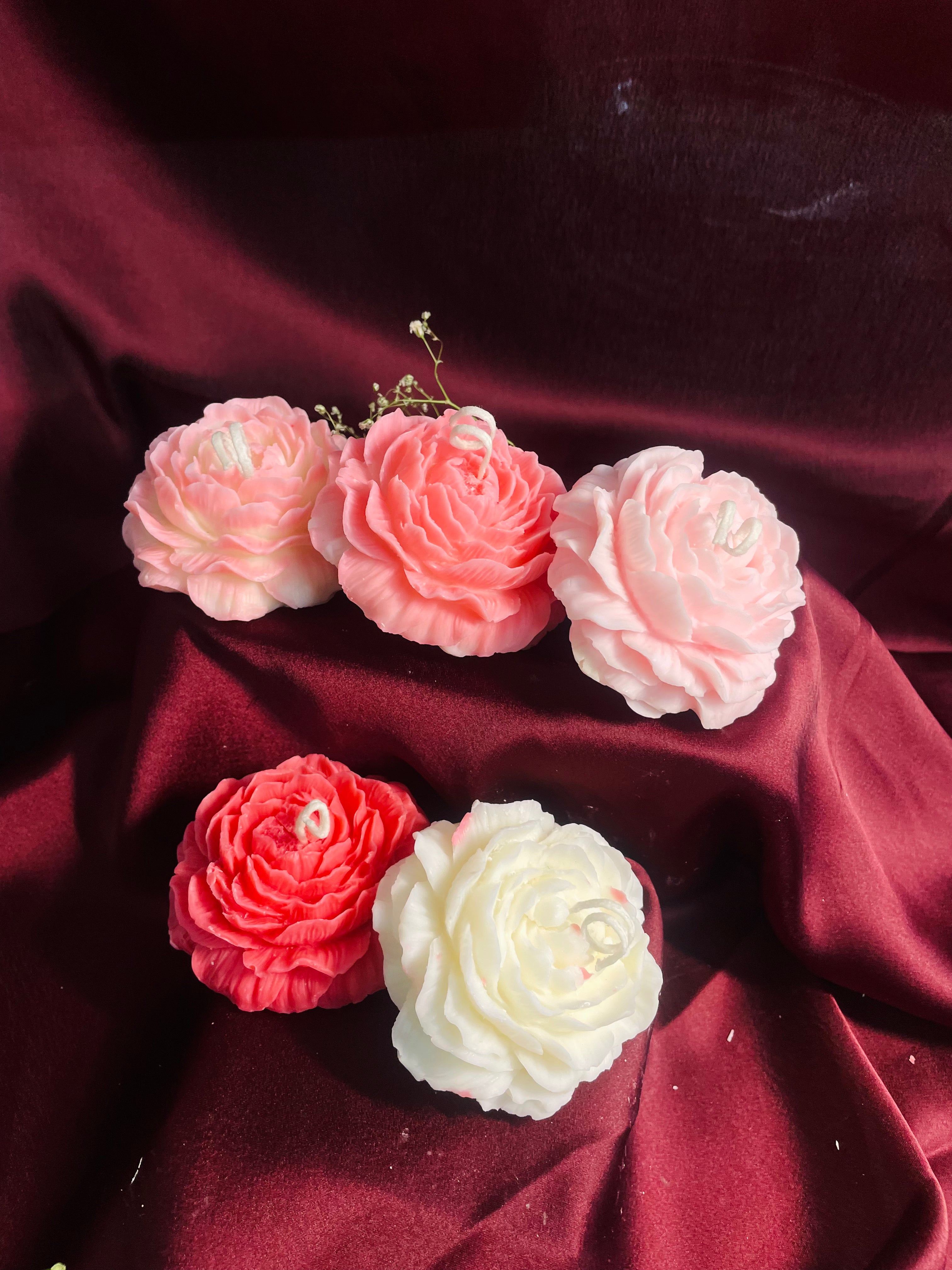Peony Candle