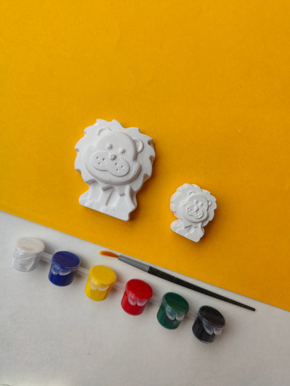 DIY Concrete - Mommy Baby Toy and Magnet Set