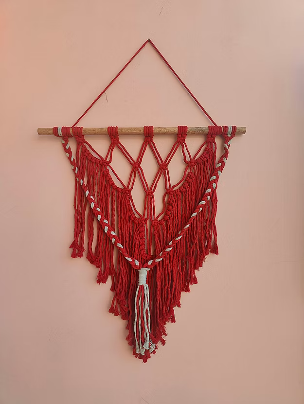 Macrame - Layered Wall Hanging Design 3