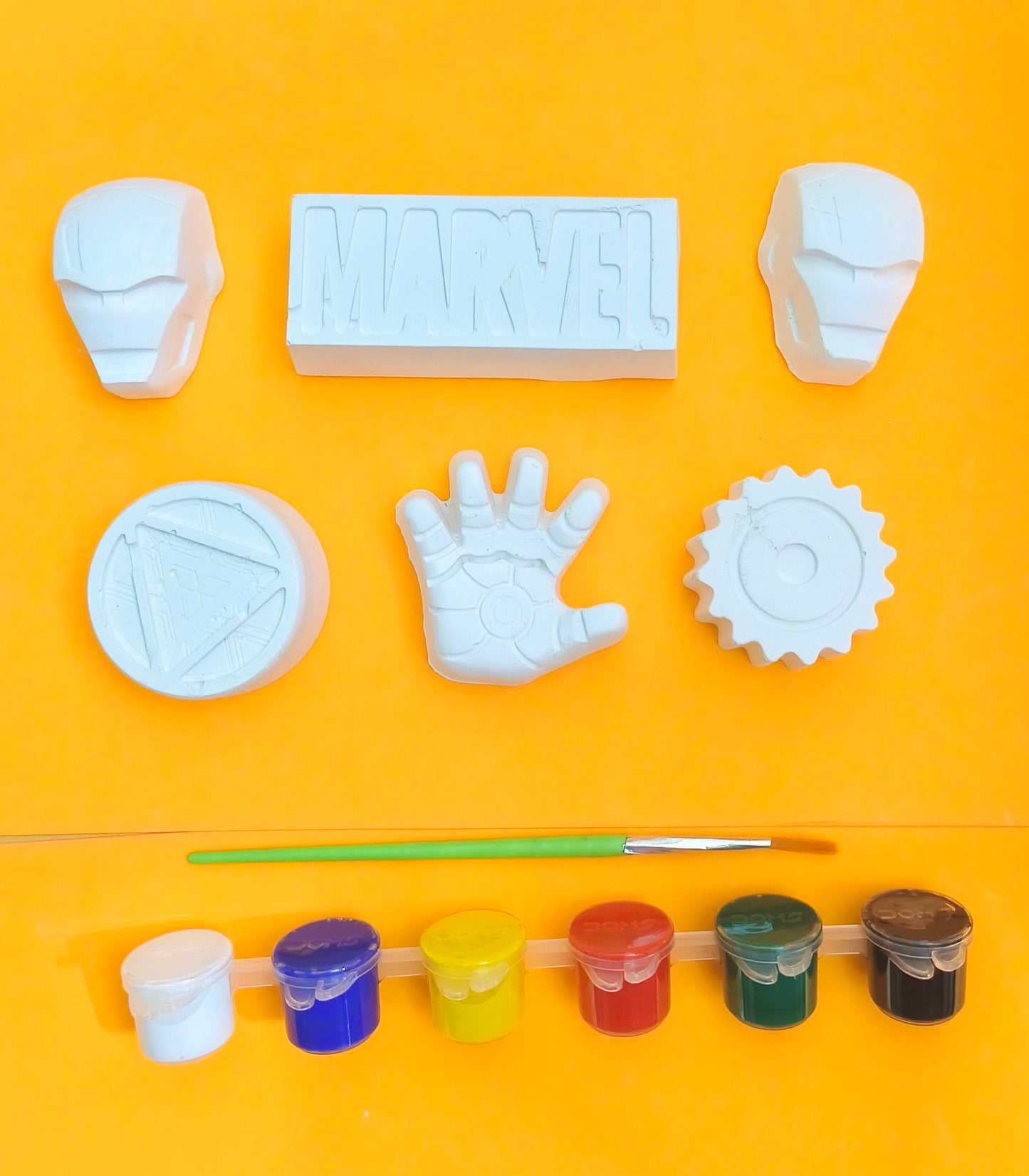 DIY Concrete - Superhero Coloring Kit