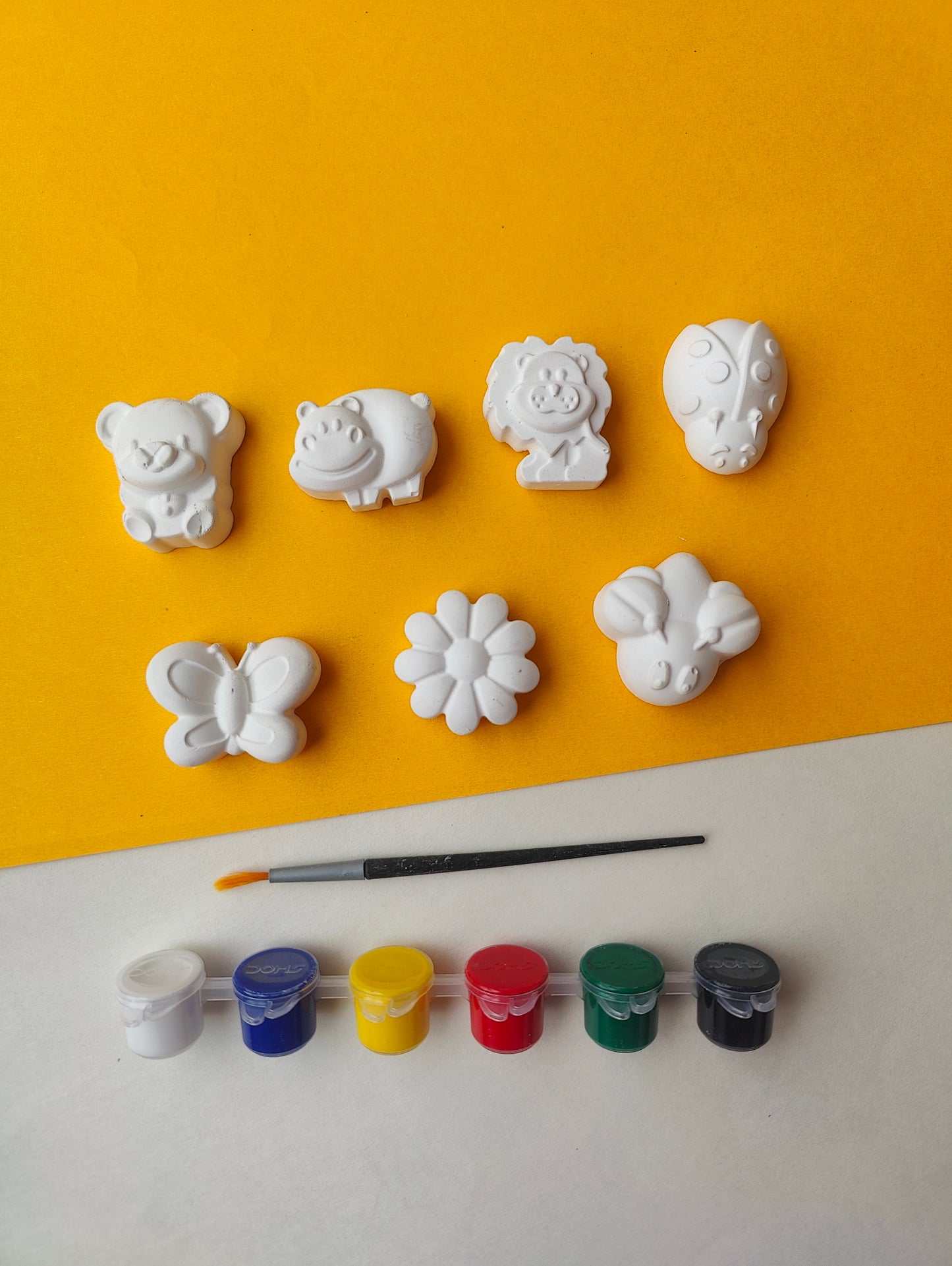 DIY Concrete - Cute Fridge Magnet Set