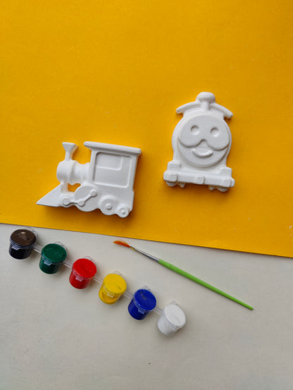 DIY Concrete - Vehicles 1 Coloring Kit