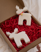 Reindeer Candle Gift Set of 2
