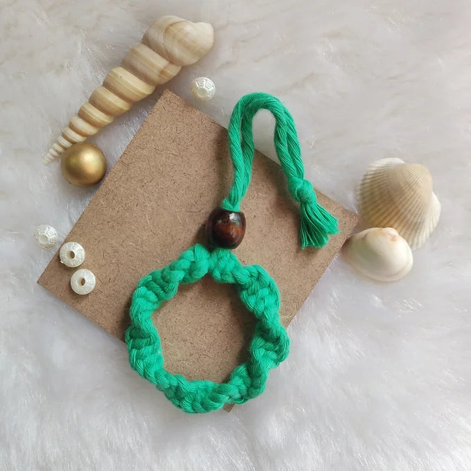 Macrame Car Hanging - Spiral design