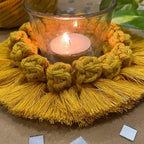 Macrame - Tea light holder
