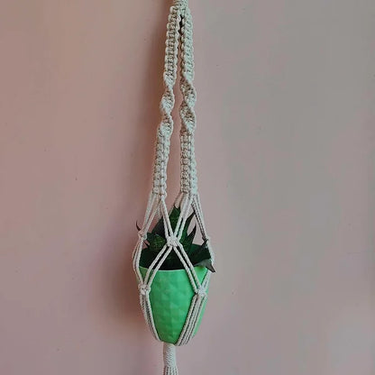 Macrame Hanging Planter - Design 2