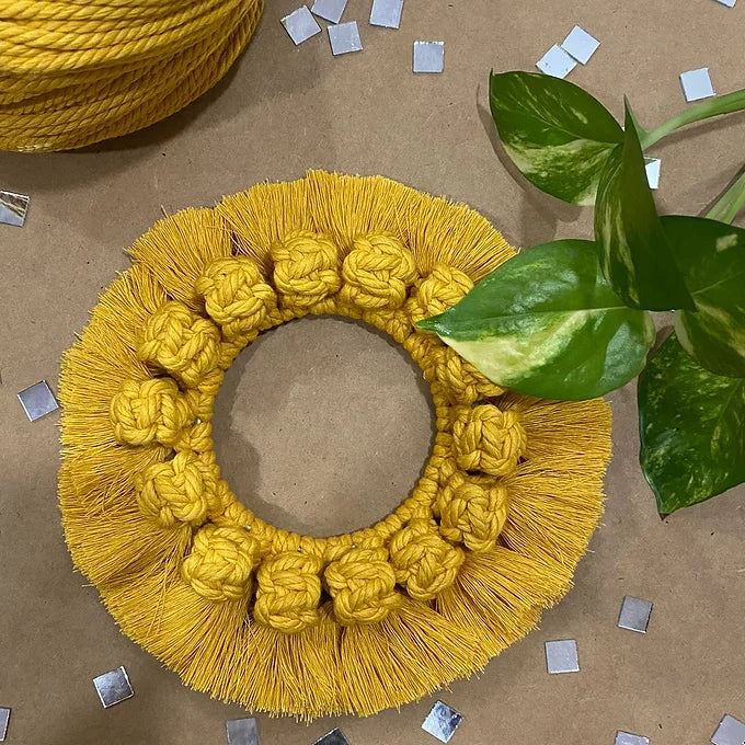 Macrame - Tea light holder