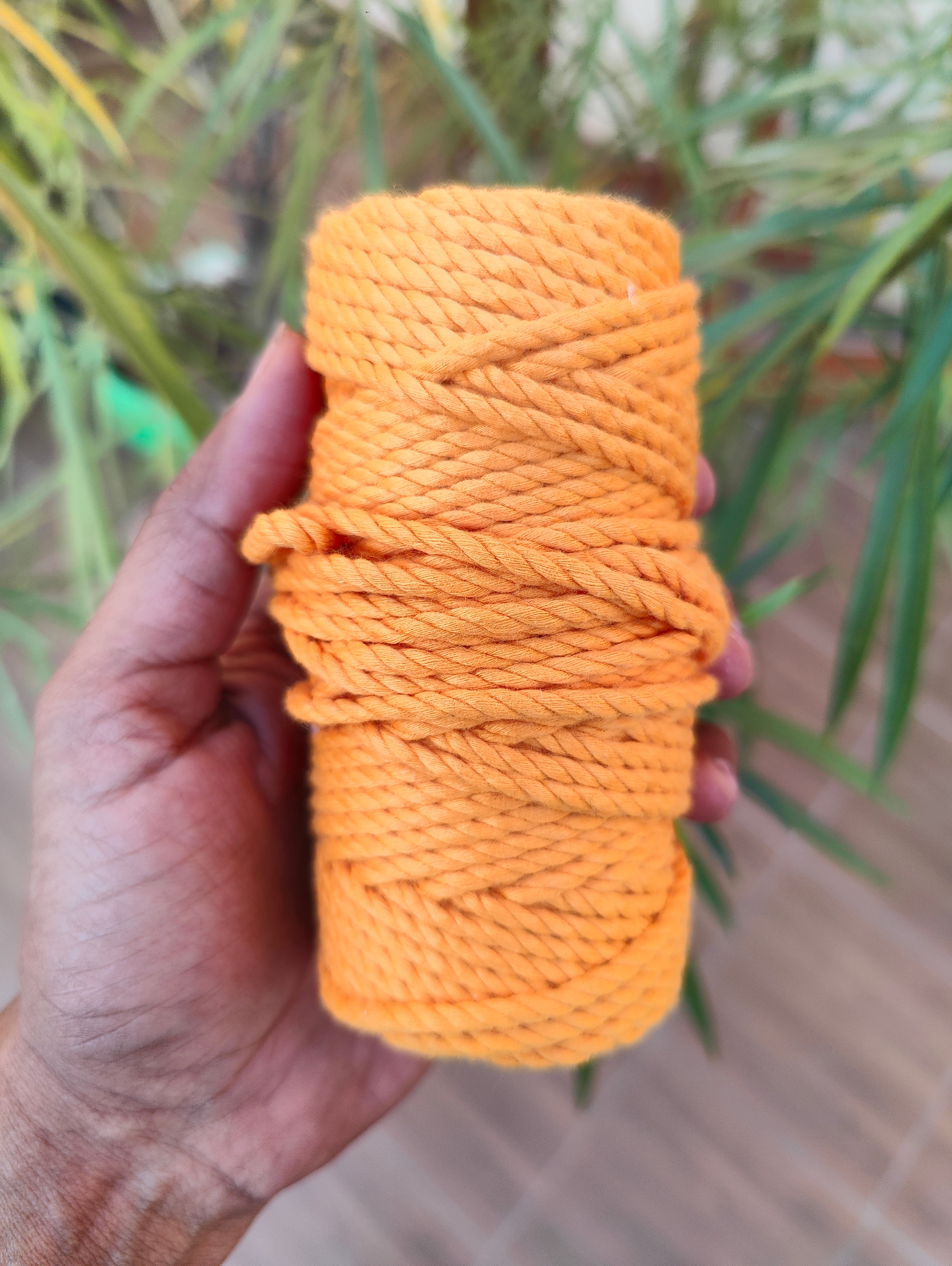 Golden Yellow - Premium Macrame Cord