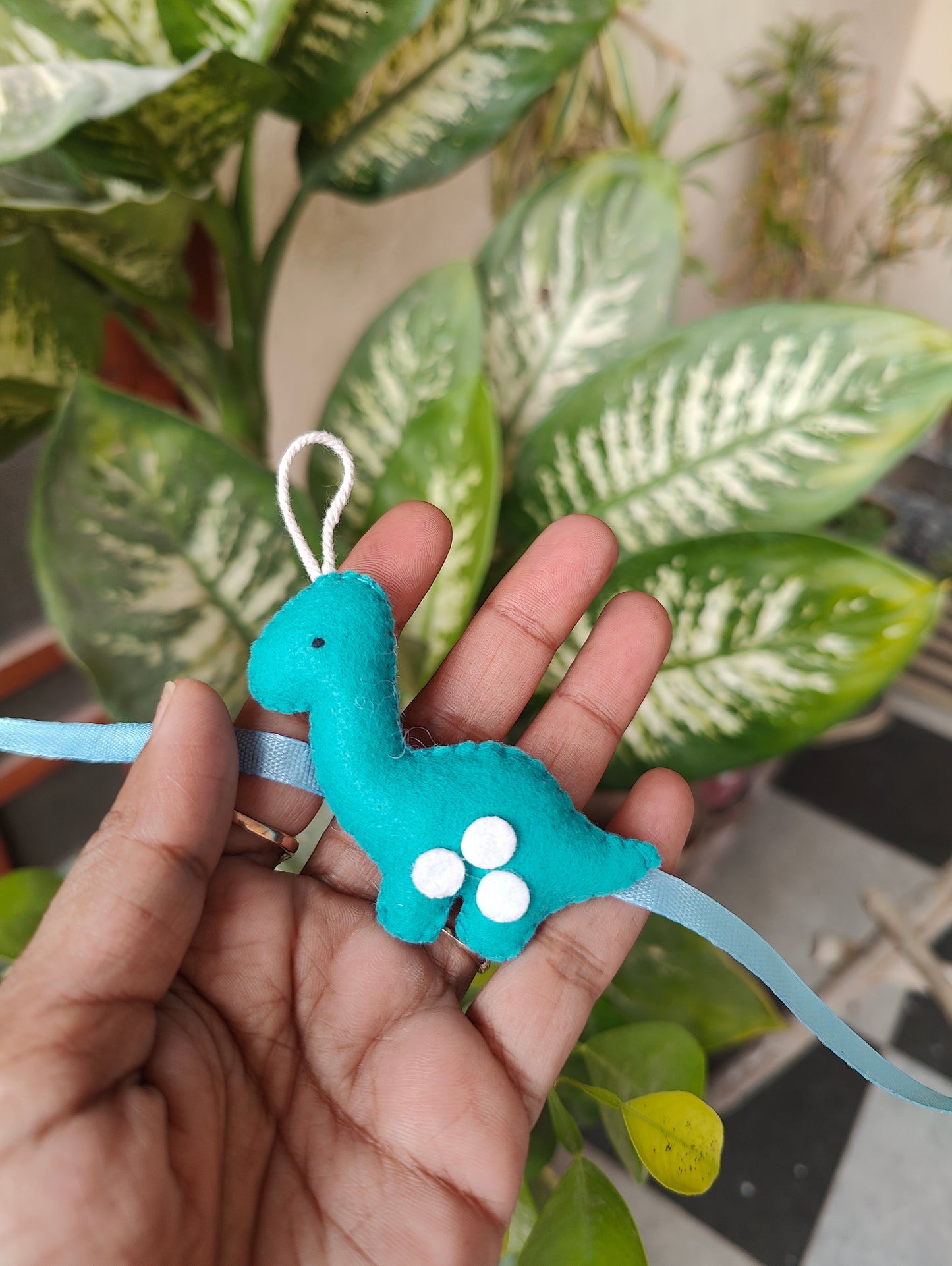 Felt - Dinosaur Rakhi for kids