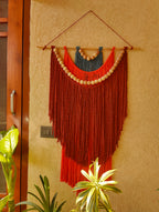 Handmade Macrame Wall Hanging - Layered Boho Design 4