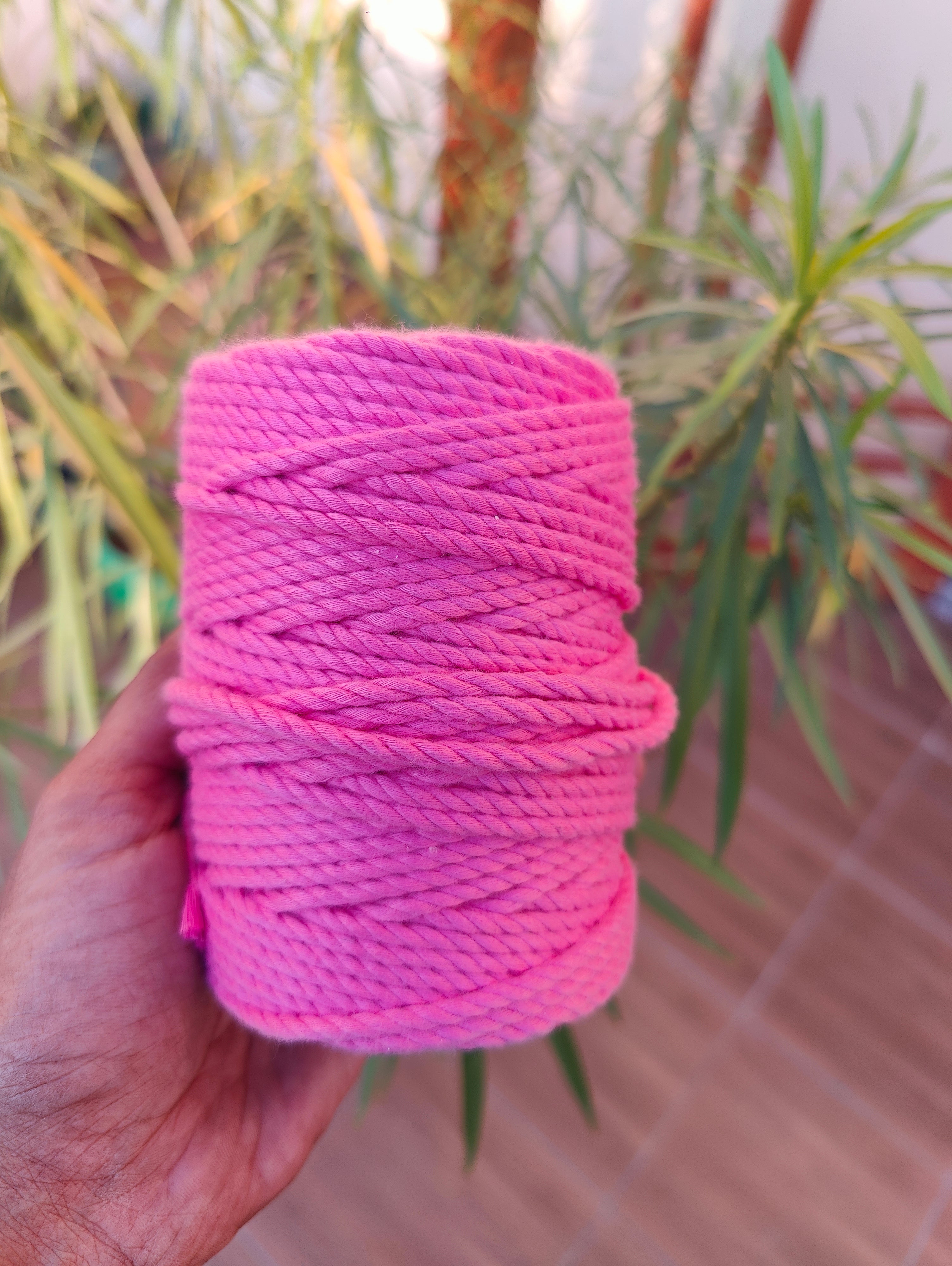 Bubblegum Pink - Premium Macrame Cord