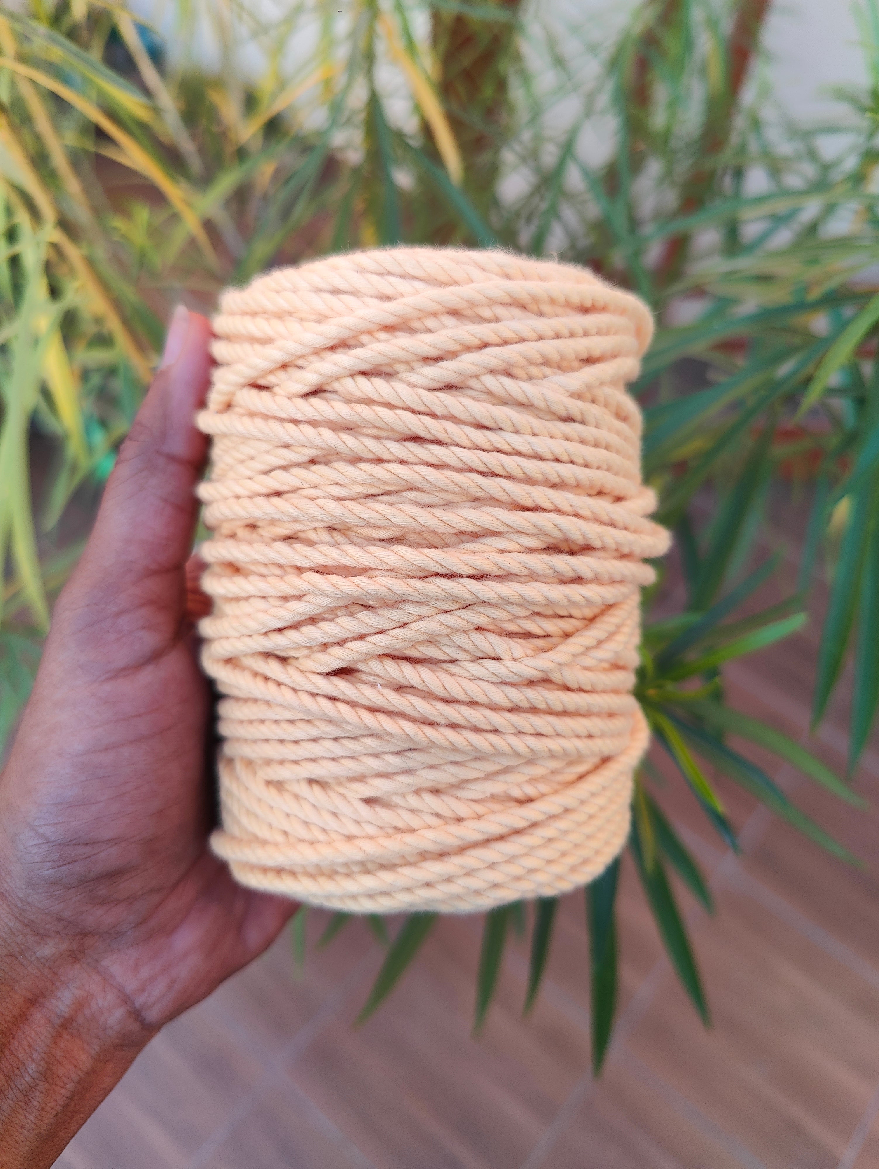 Pastel Yellow - Premium Macrame Cord