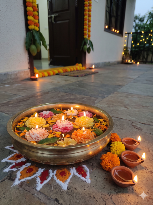 Marigold Floating Candle