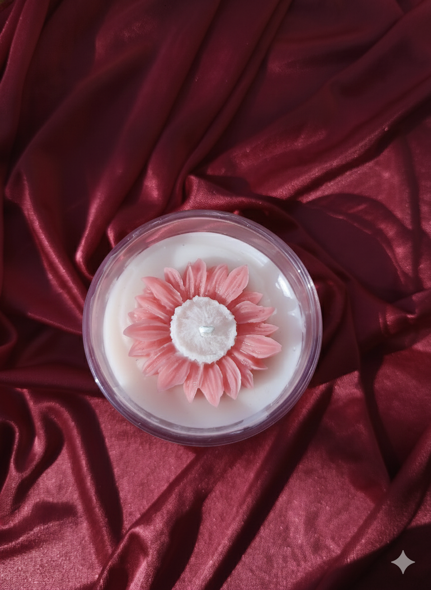 Happy Valentine's Day - Sunflower Jar Candle