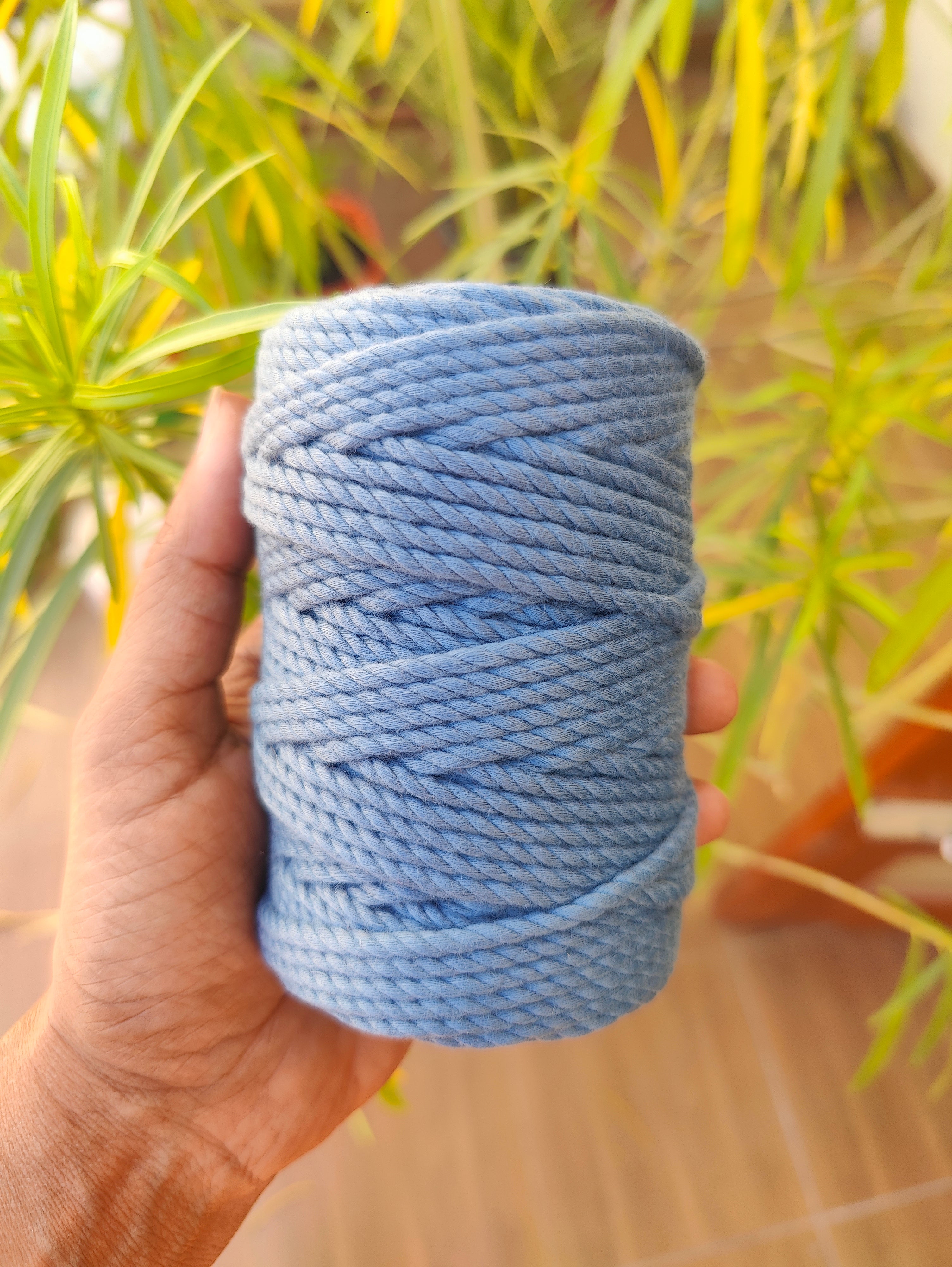 Stone Blue - Premium Macrame Cord