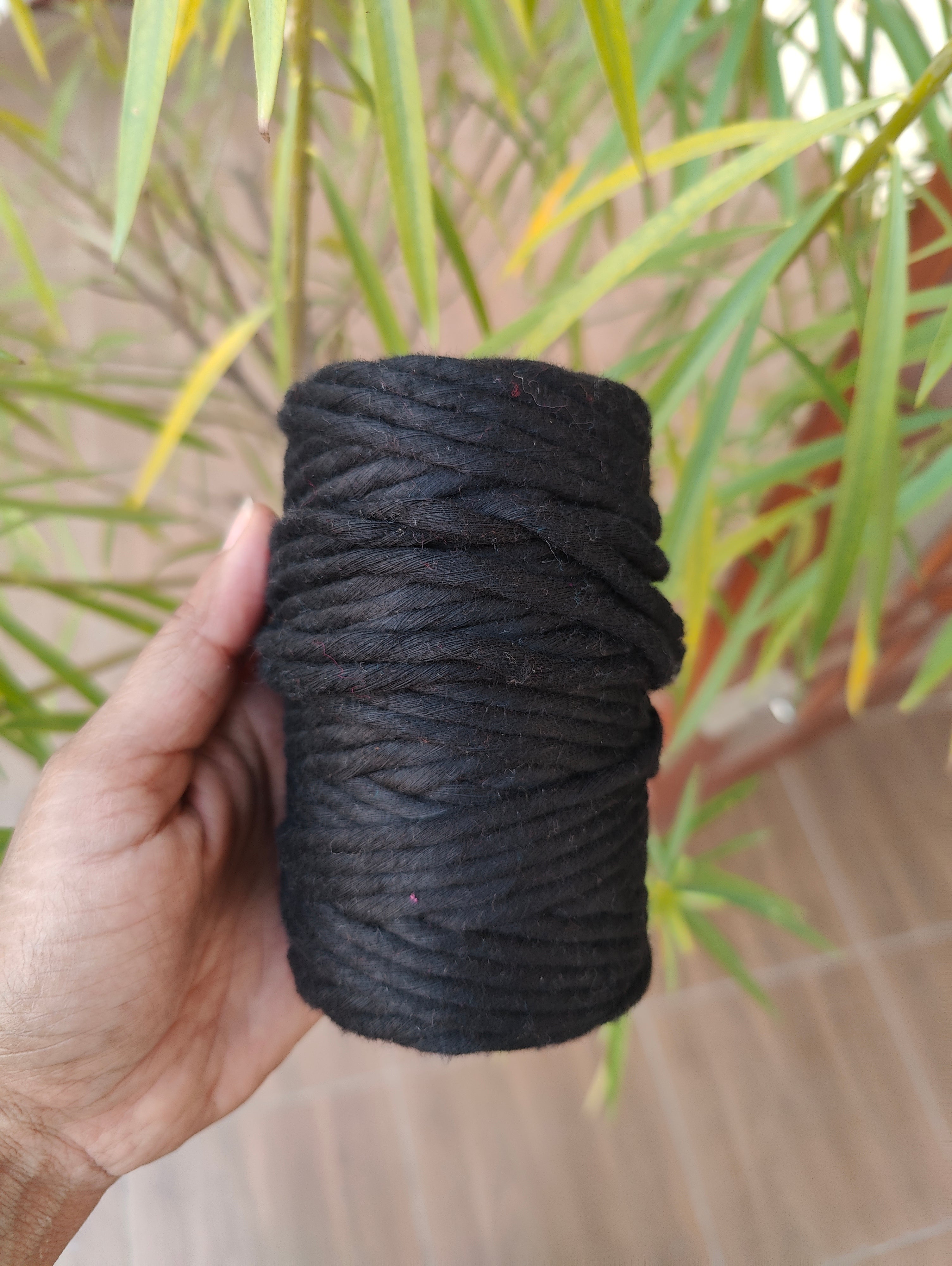 Black - Premium Macrame Cord