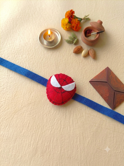 Felt - Spiderman Rakhi for kids