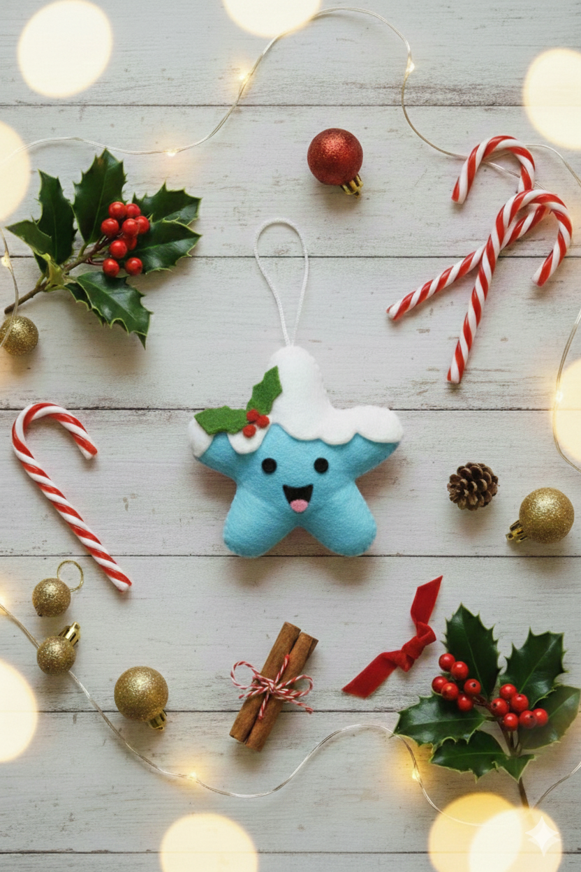 Felt Tongue Star Hanging