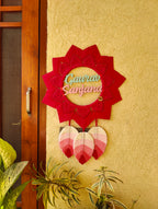 Macrame - Mandala Nameplate Design