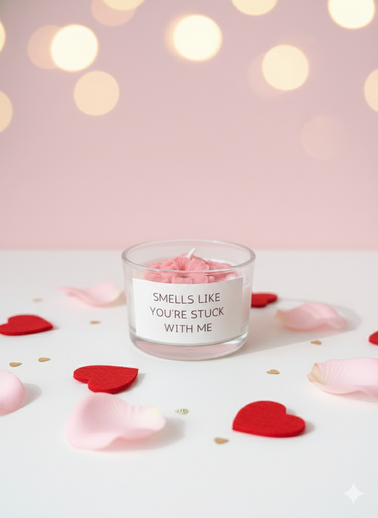 Smells like you are struck with me - Plumeria Candle