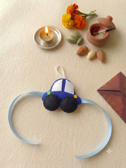 Felt - Car Style 3 Rakhi for kids