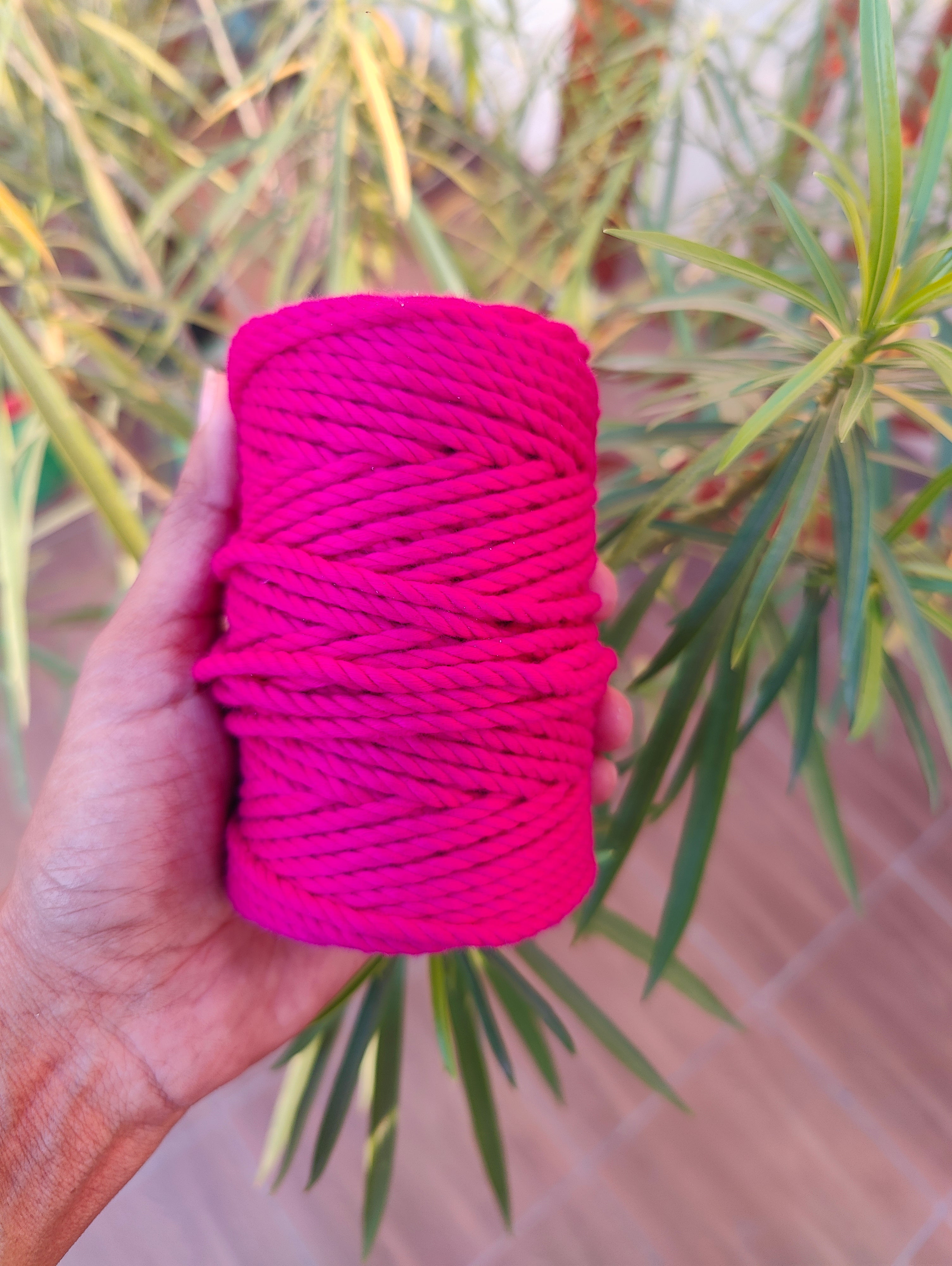 Rani Pink - Premium Macrame Cord
