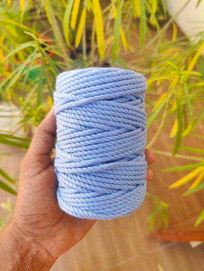 Sky Blue- Premium Macrame Cord