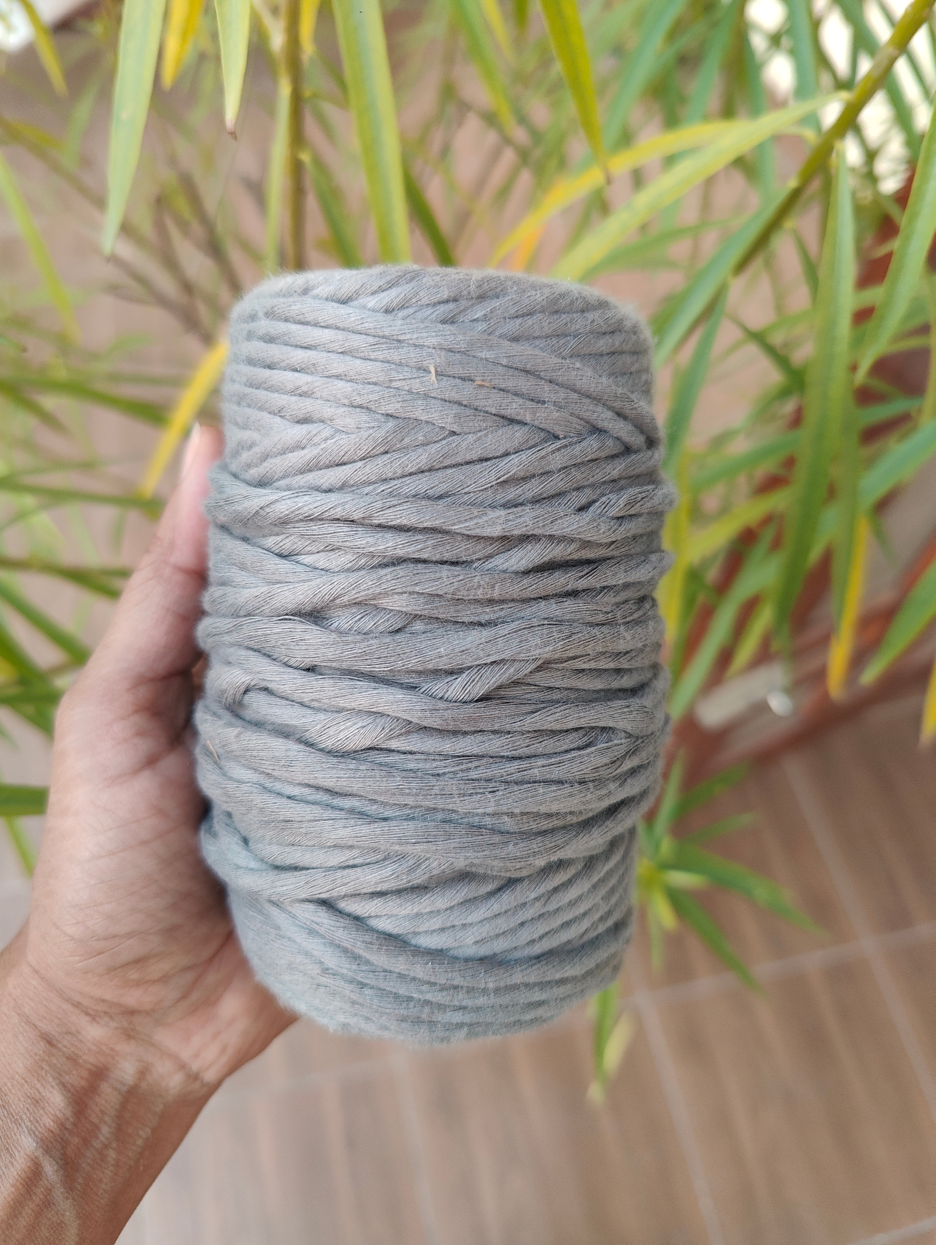 Grey - Premium Macrame Cord
