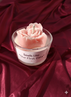 Smells like our First date - Rose Heart Candle