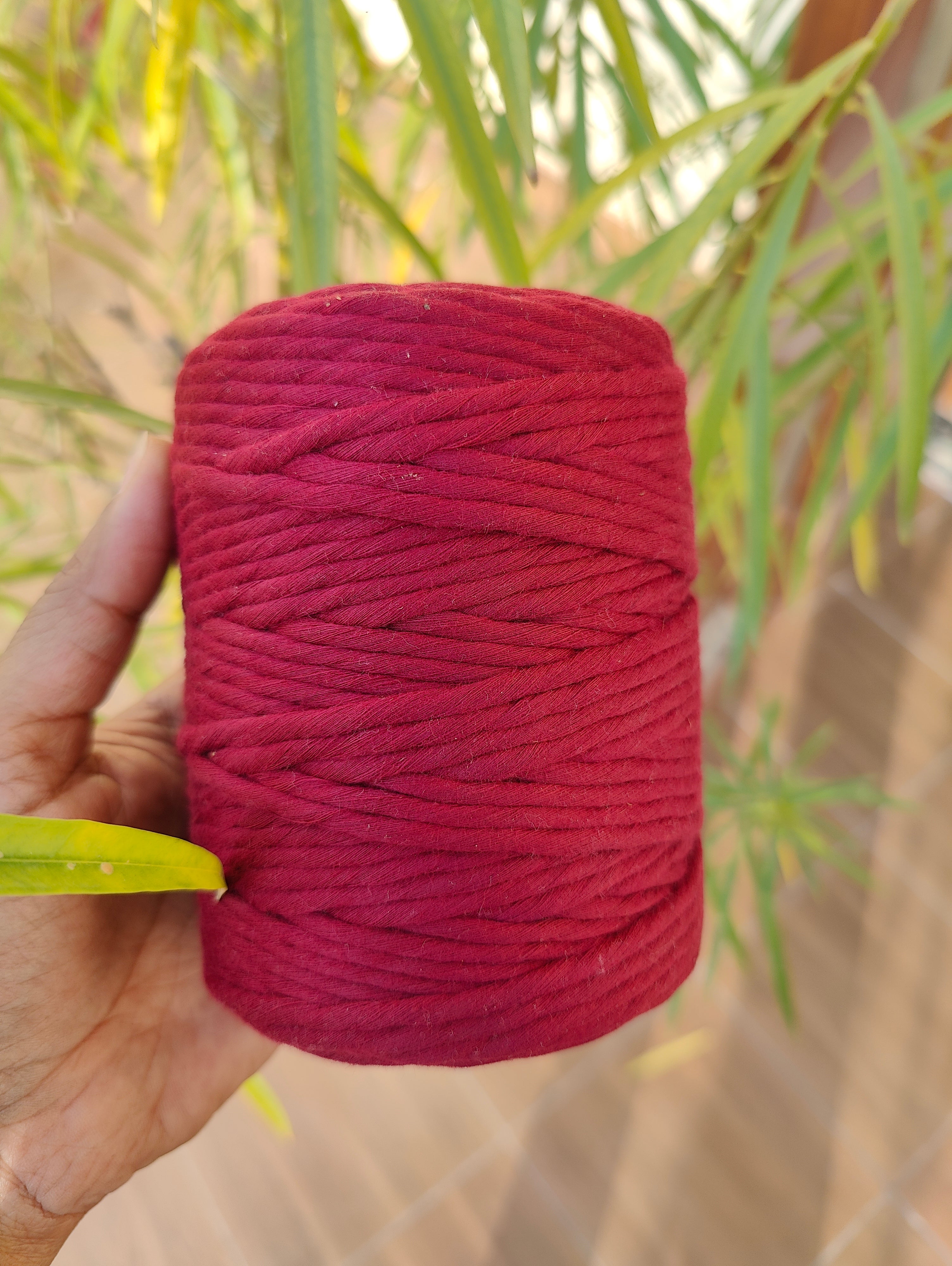 Maroon - Premium Macrame Cord