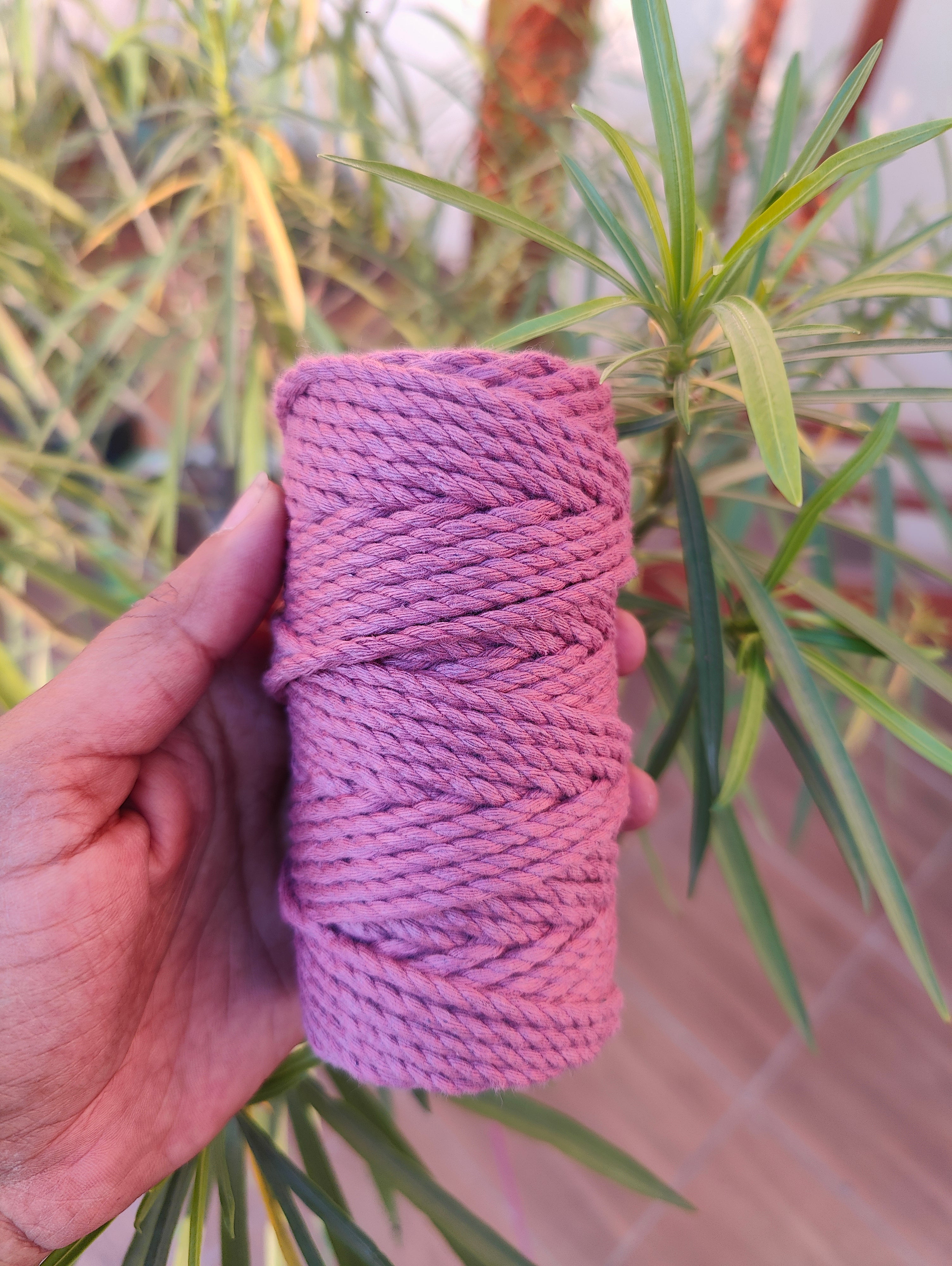 Rosewood Pink - Premium Macrame Cord