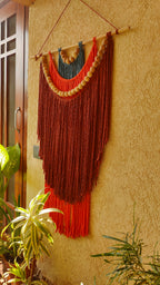 Handmade Macrame Wall Hanging - Layered Boho Design 4