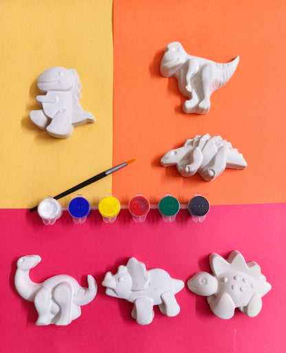 DIY Concrete - Dinosaur Coloring Kit