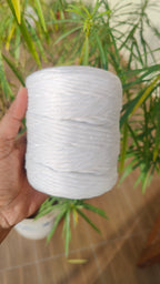 White - Premium Macrame Cord