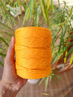 Golden Yellow - Premium Macrame Cord