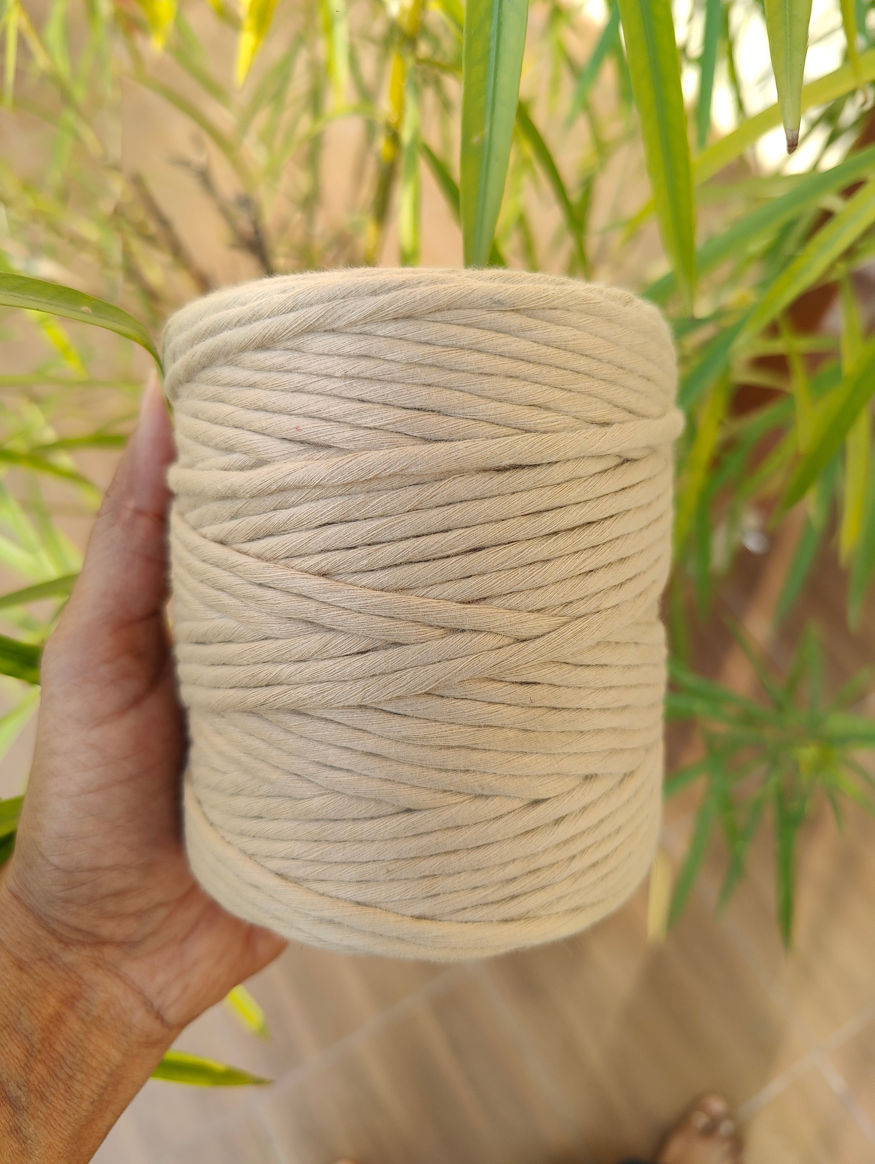 Sand Brown - Premium Macrame Cord