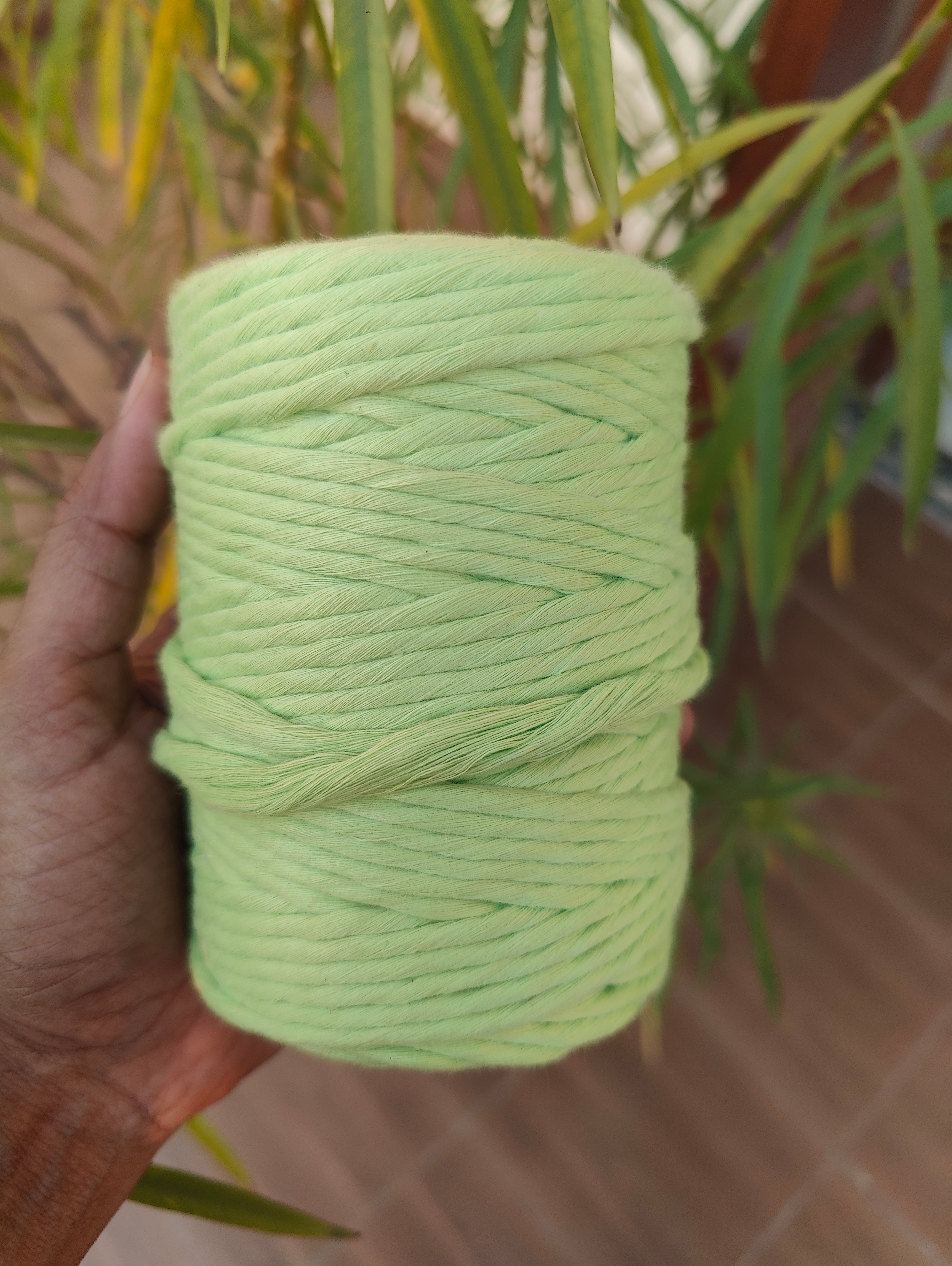 Parrot Green - Premium Macrame Cord
